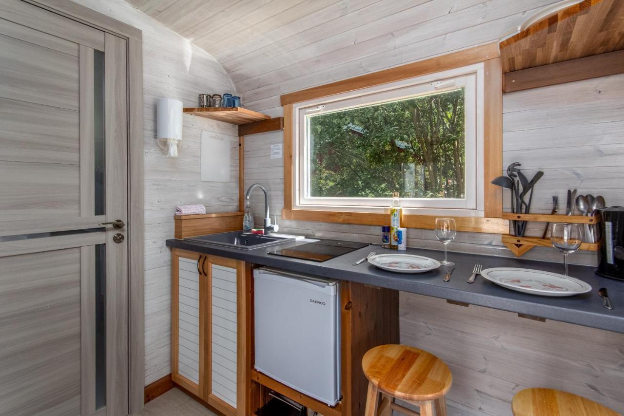 Tiny House With Terrace Villa Flam Exterior photo